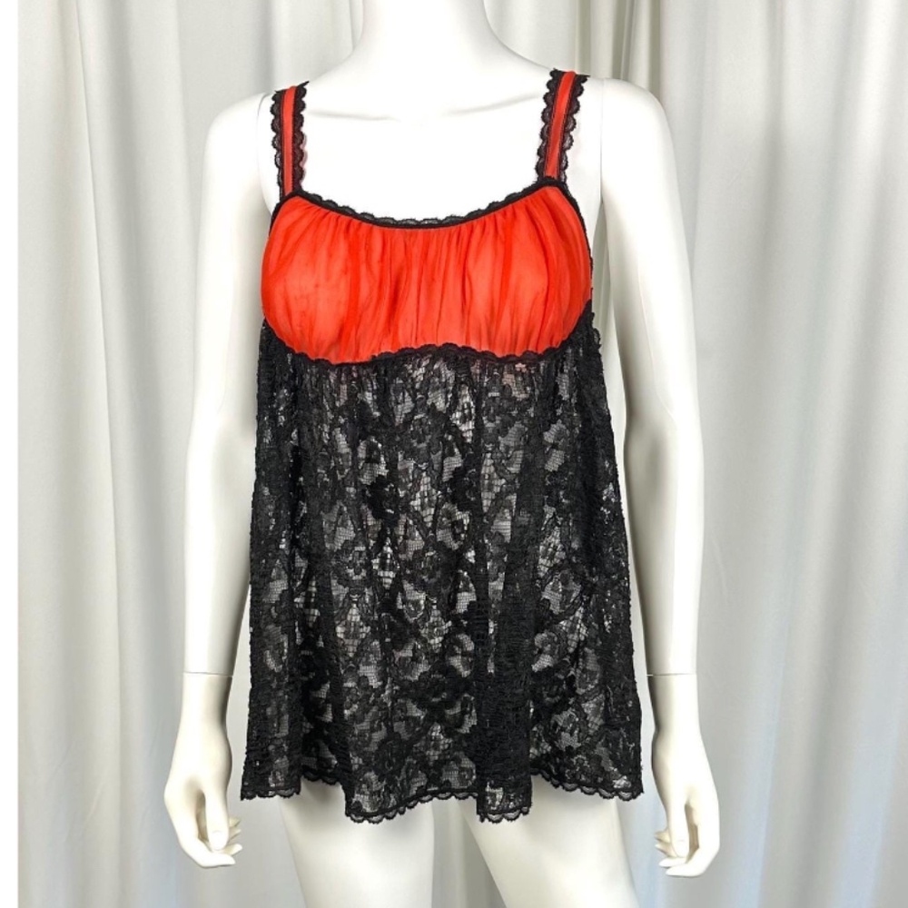 Vintage Prairie Girl Mini Babydoll Sleeveless Dress in Soft Black - 60s - Medium